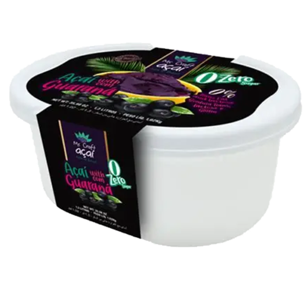 Mr Crafts Açaí Purée with Guarana Sugar Free