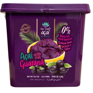 Mr Crafts Açaí Purée with Guarana 3.2kg