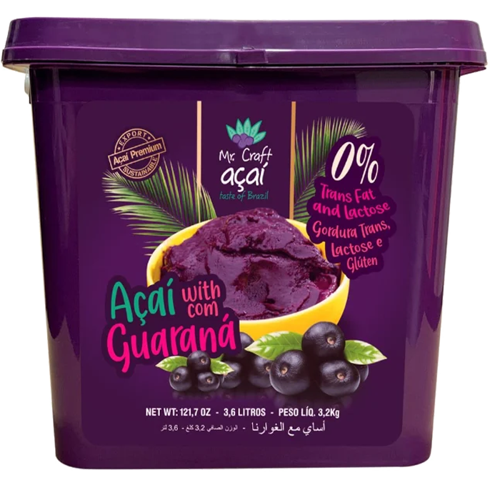 Mr Crafts Acai for smoothie bowls and chilled menu ideas