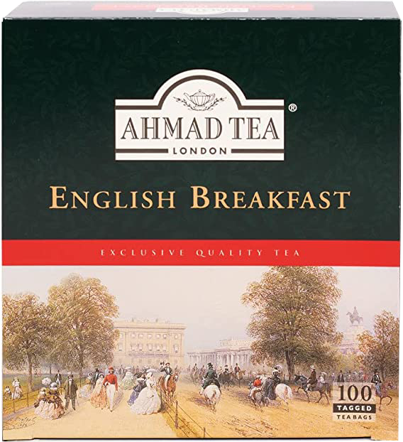 Ahmed English Breakfast Tea 100 Bags