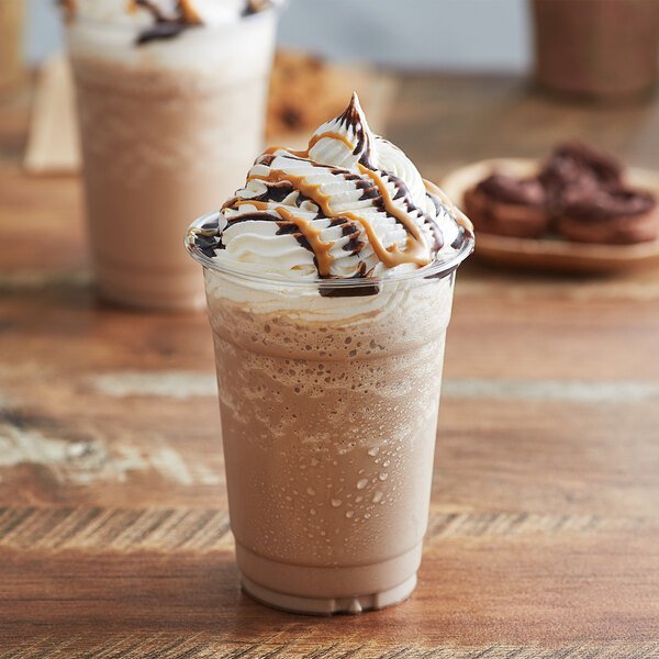 Barista preparing a beverage
