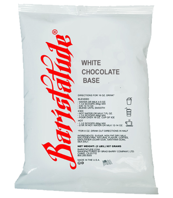 Baristatude White Chocolate Powder 907g