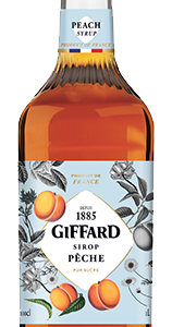 Giffard Peach Syrup 1L