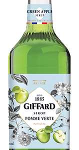 Giffard Green Apple Syrup 1L